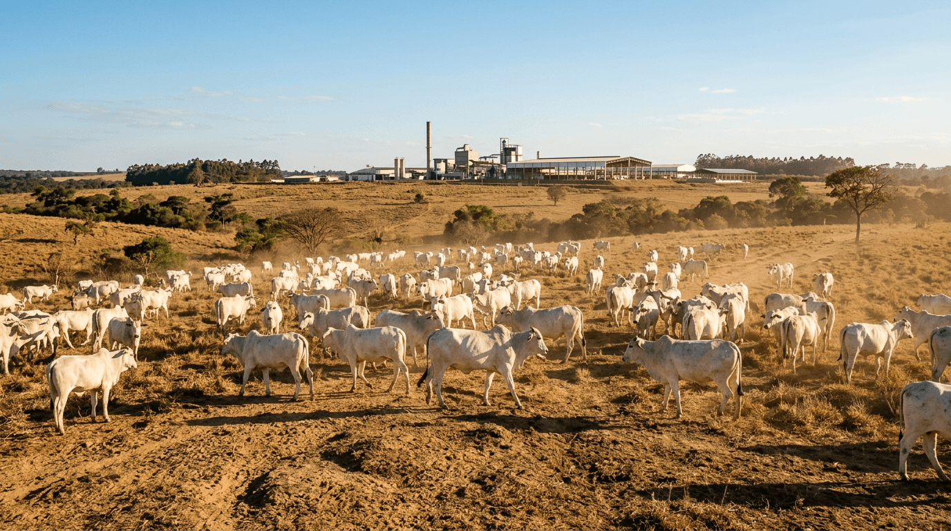 Brazil Cattle Prices Touch Historic R$ 380 on Severe Supply Squeeze