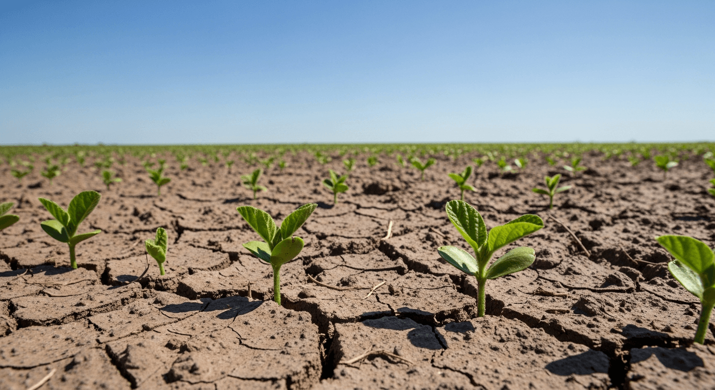 Brazil Soybean Belt Dry Spell Raises Global Commodity Price Risk; Funds Hold Bullish Posture