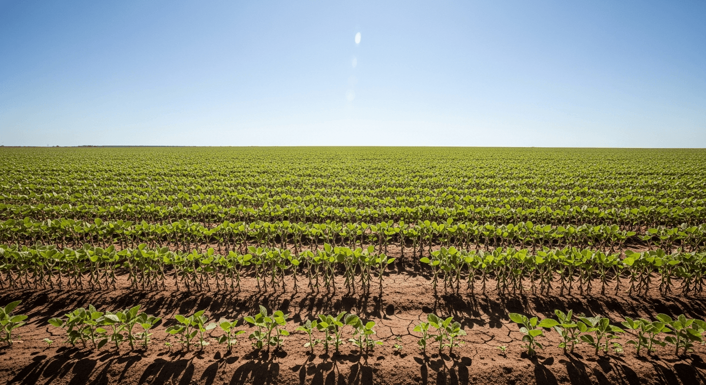 Brazil Soybean Belt Dryness Raises Crop-Stress Risk