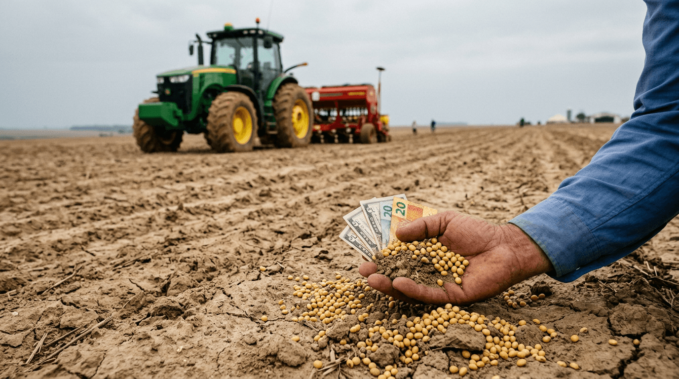 Brazilian Soybean Farmers Resist Selling Despite US Price Drop, Shifting Focus to Critical Cerrado Planting Risk