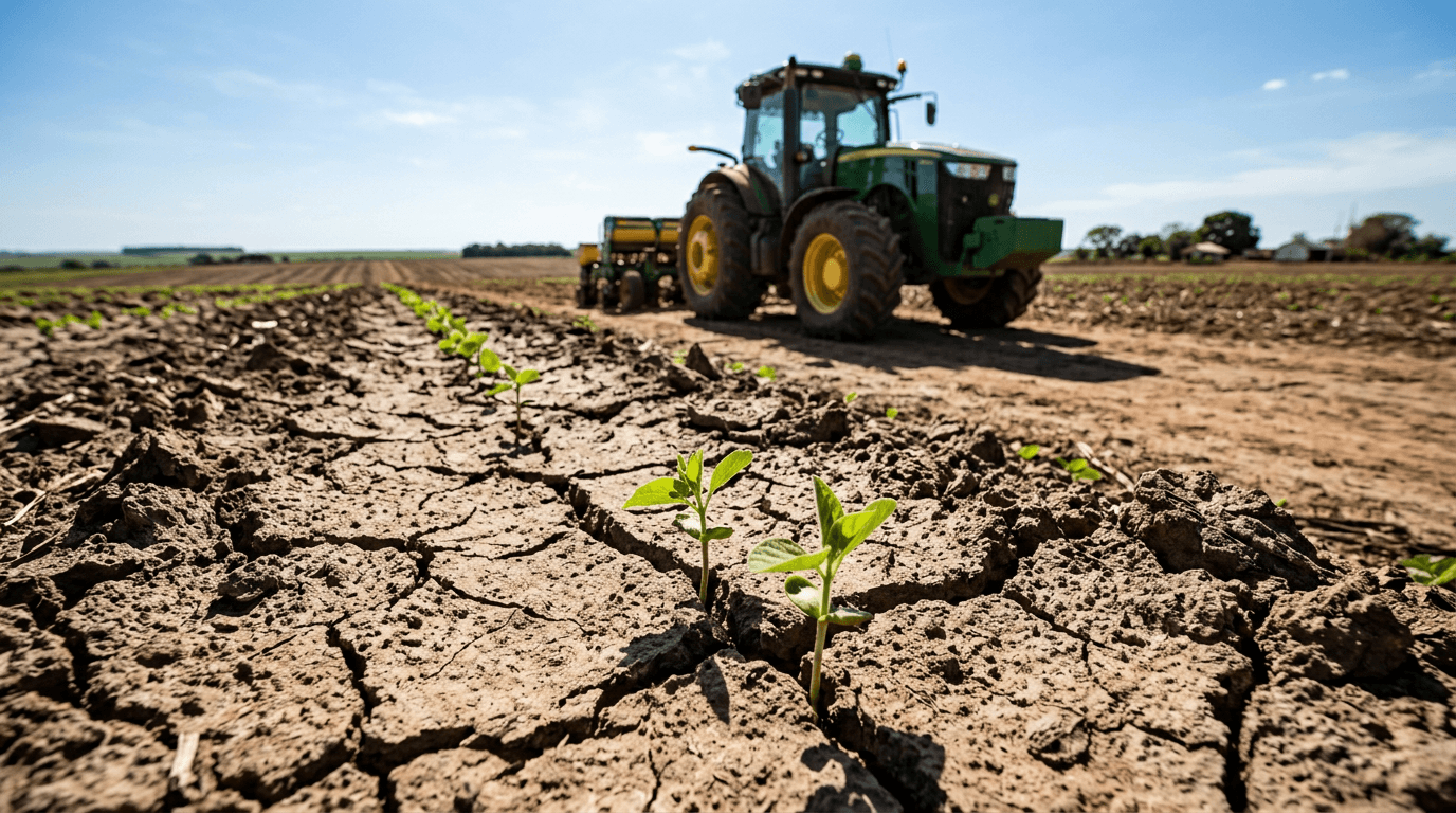 Chicago Soybean Futures Face Supply Risks From Dry Spell in Brazil