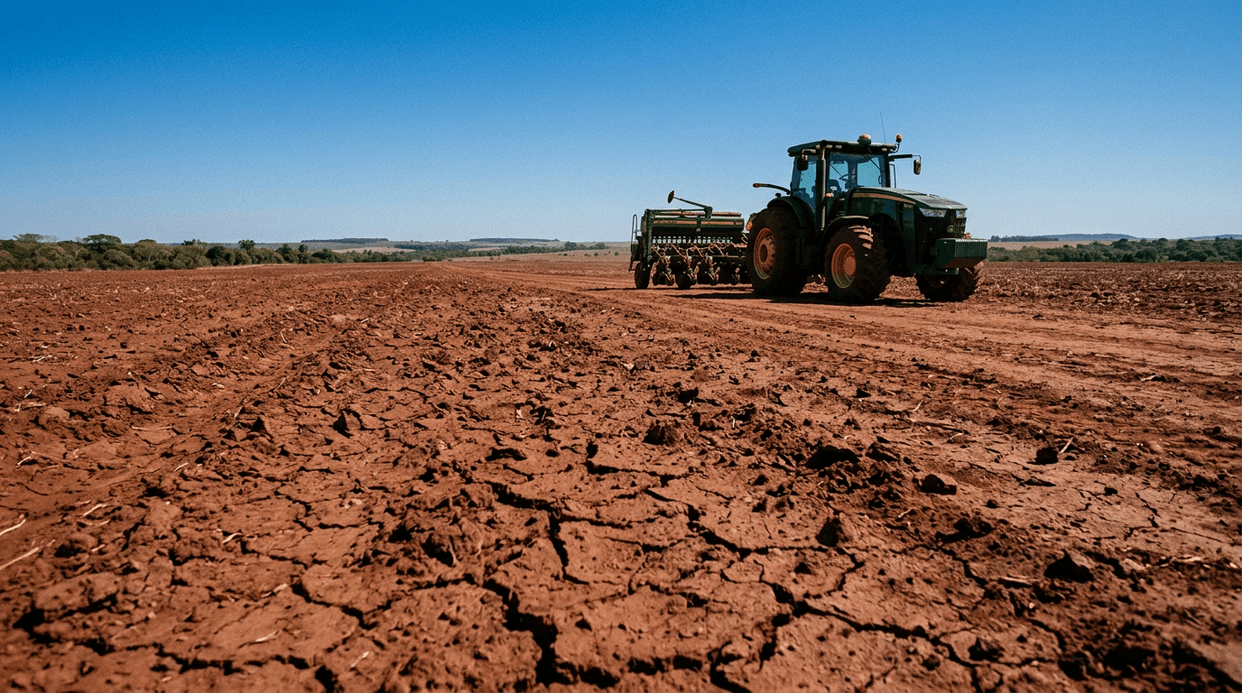 Dry Soil Halts Soybean Planting in Critical Brazil Regions as El Niño Effect Takes Hold