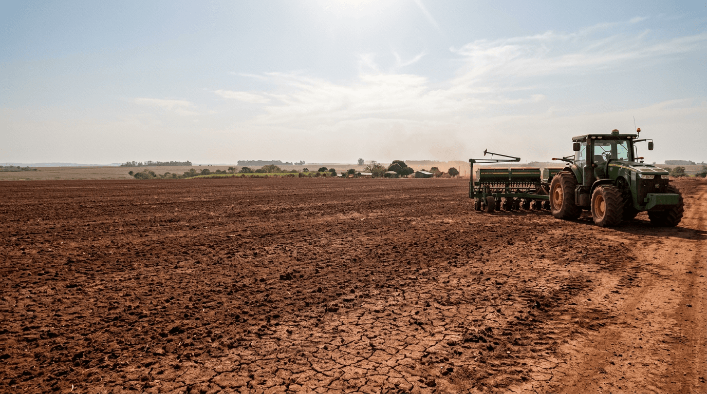Dry Spell Halts Brazil Soybean Planting in Key Central and Northeast Regions