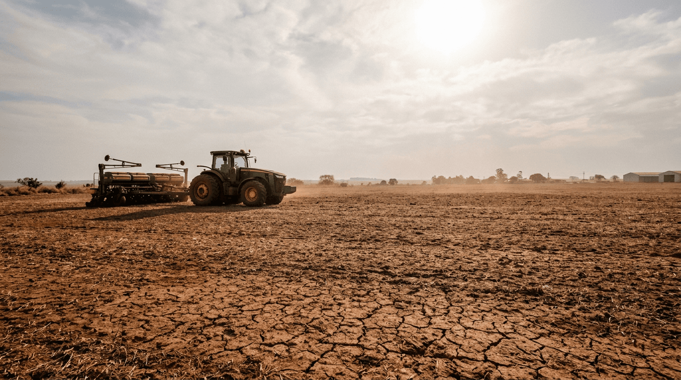 Dry Spell Halts Brazil Soybean Planting in Key Regions Sorriso and Bahia