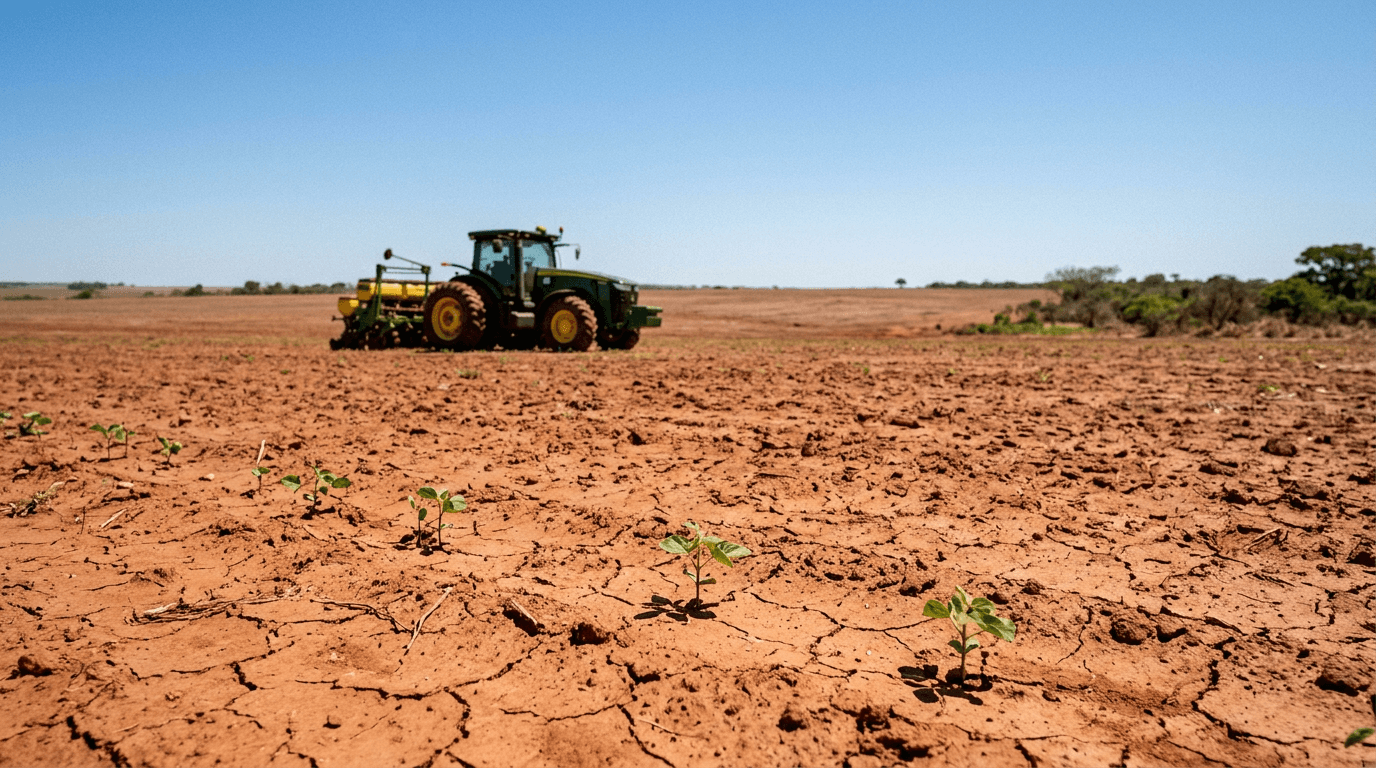 Dry Spell Halts Soybean Planting in Key Brazilian Frontier, Raising 2026/27 Crop Stress Risk