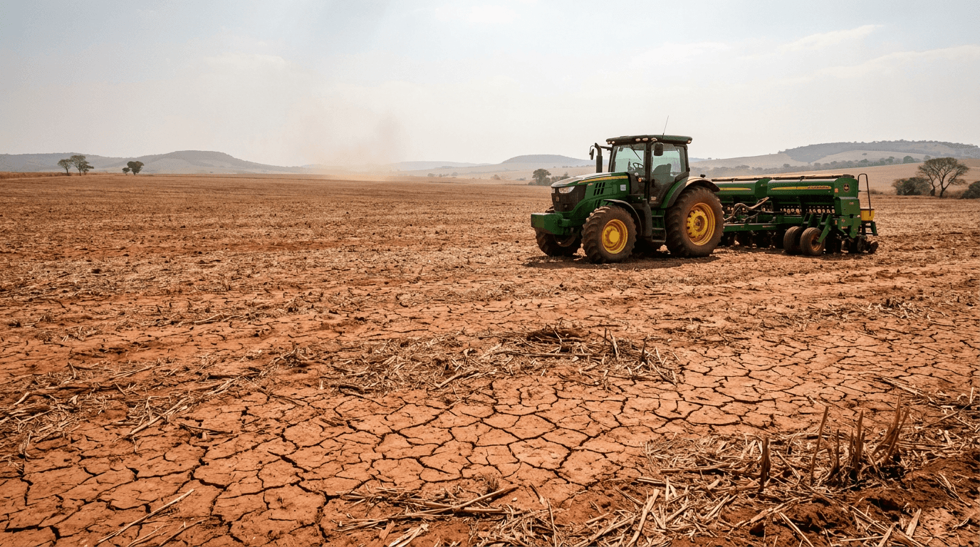 Dry Spell Hits Brazil’s Key Soybean Belt, Threatening 2026/27 Crop Planting Window