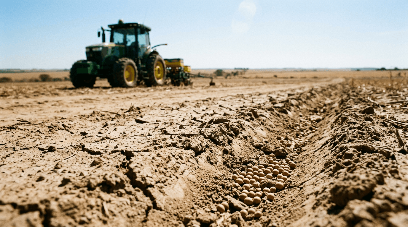 Dry Spell in Brazil’s Agribusiness Capital Puts Soybean Planting on Edge