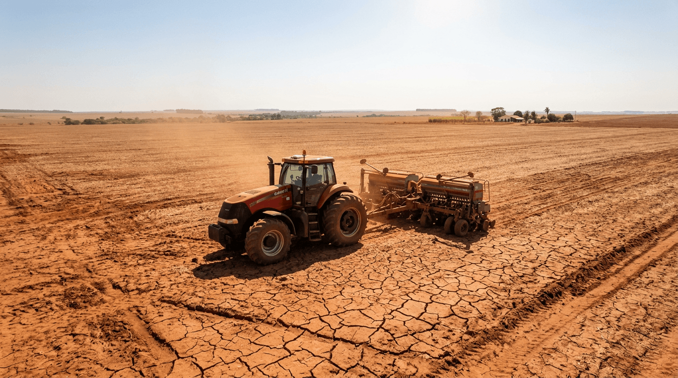 Dry Spell Risks Delaying Soybean Planting Across Key Brazilian Agricultural Regions