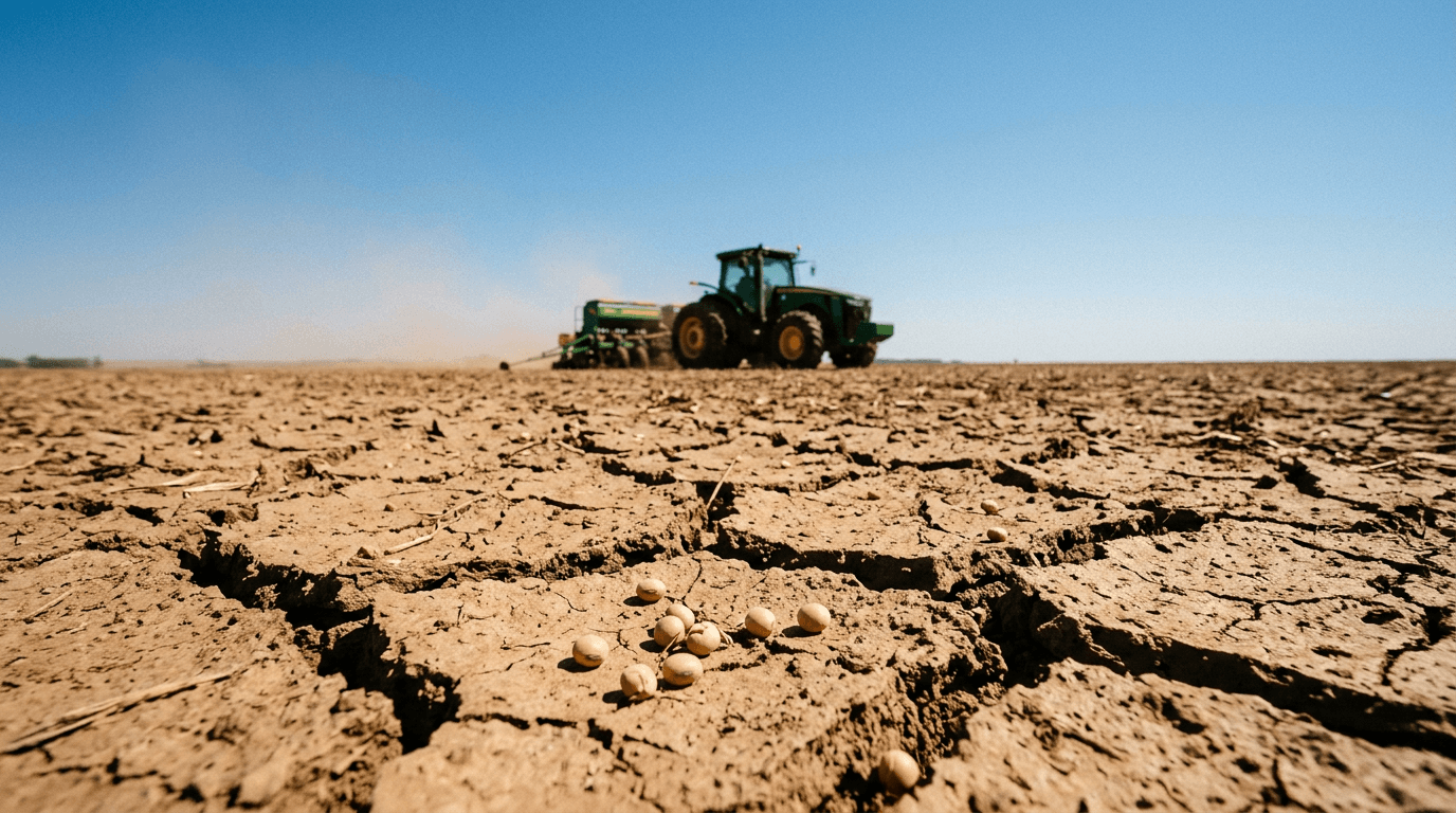Dry Start to Brazil’s Soybean Planting Season Raises Crop-Stress Risk in Key Producing States