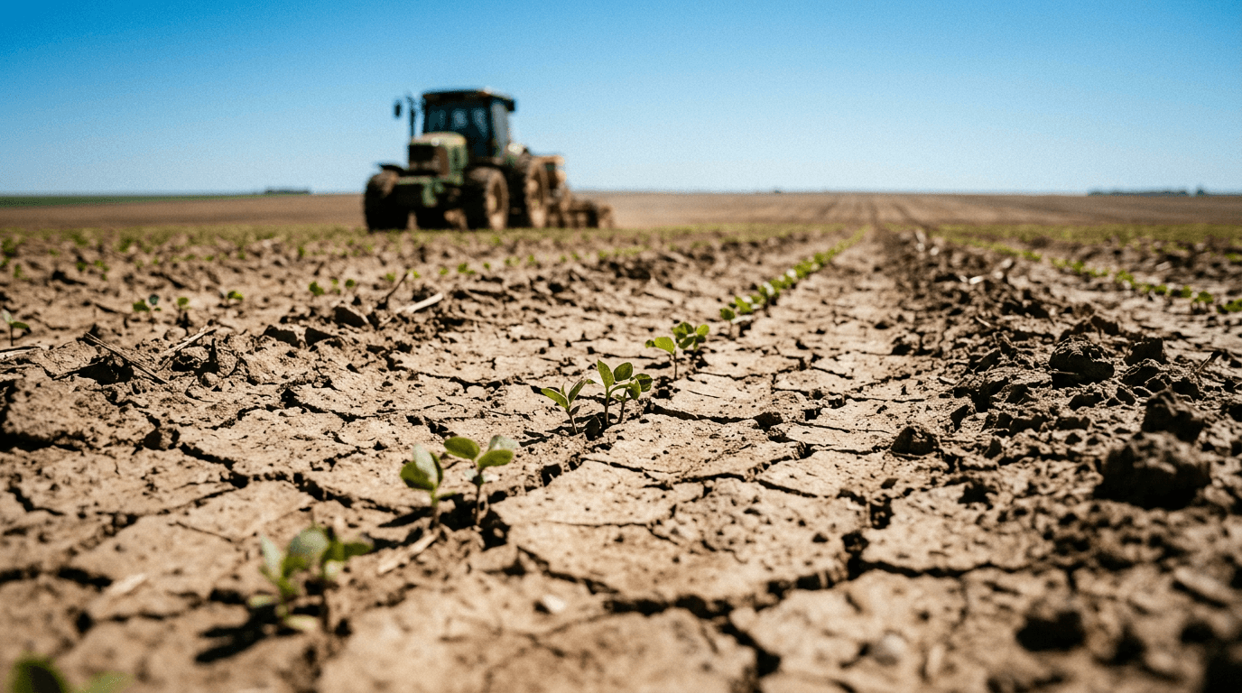 Dry weather in Brazil soybean belt threatens global crop yields