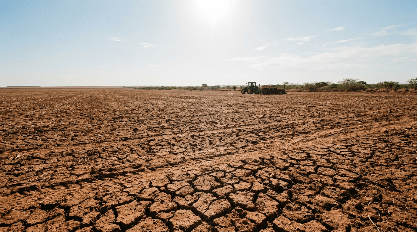 Dry Weather Stresses Soybean Planting in Brazil’s Center-West, Raising Crop Risk