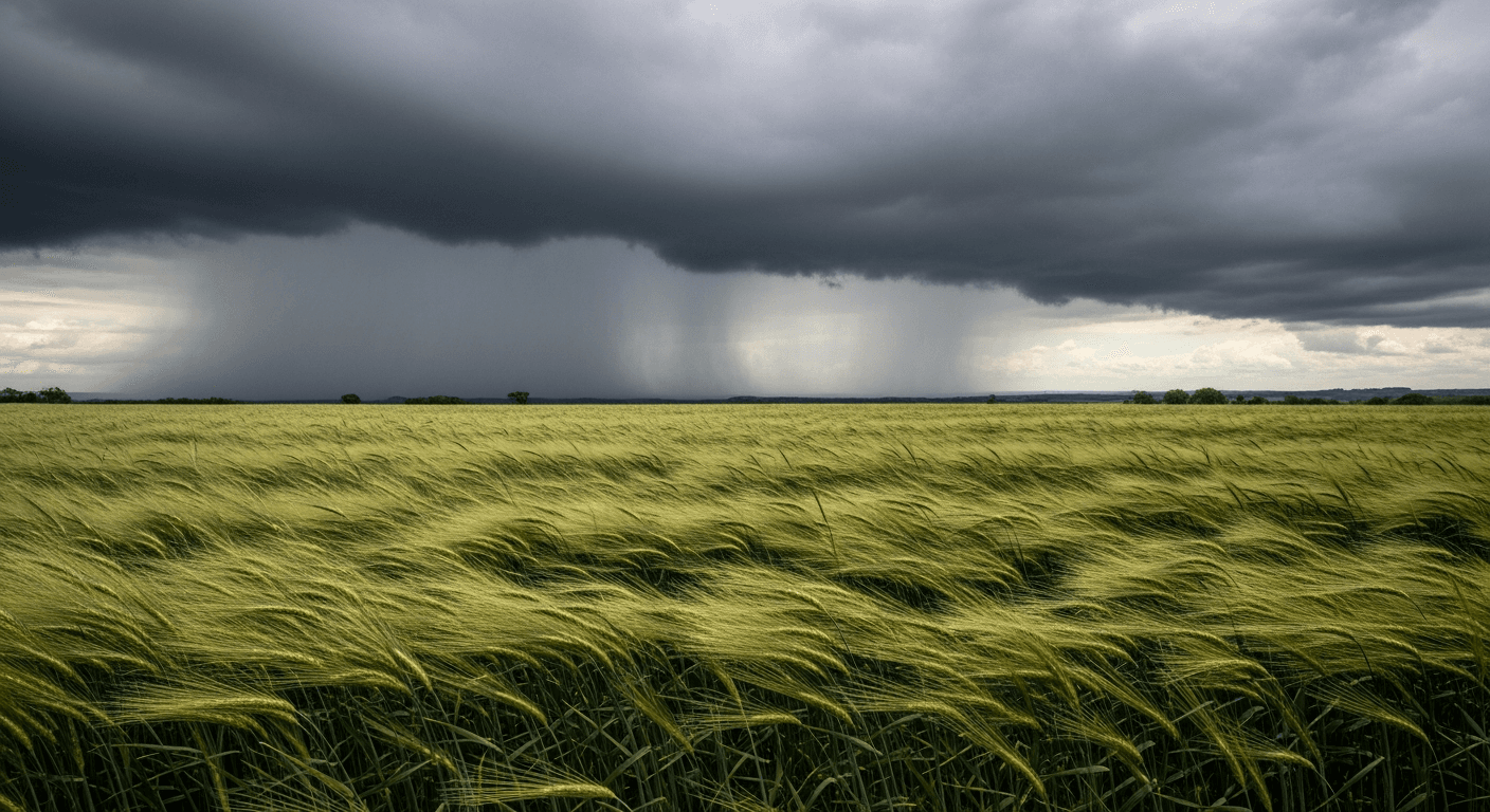Extratropical Cyclone Threatens Southern Brazil Winter Crops While Low River Levels Stress Northern Export Logistics