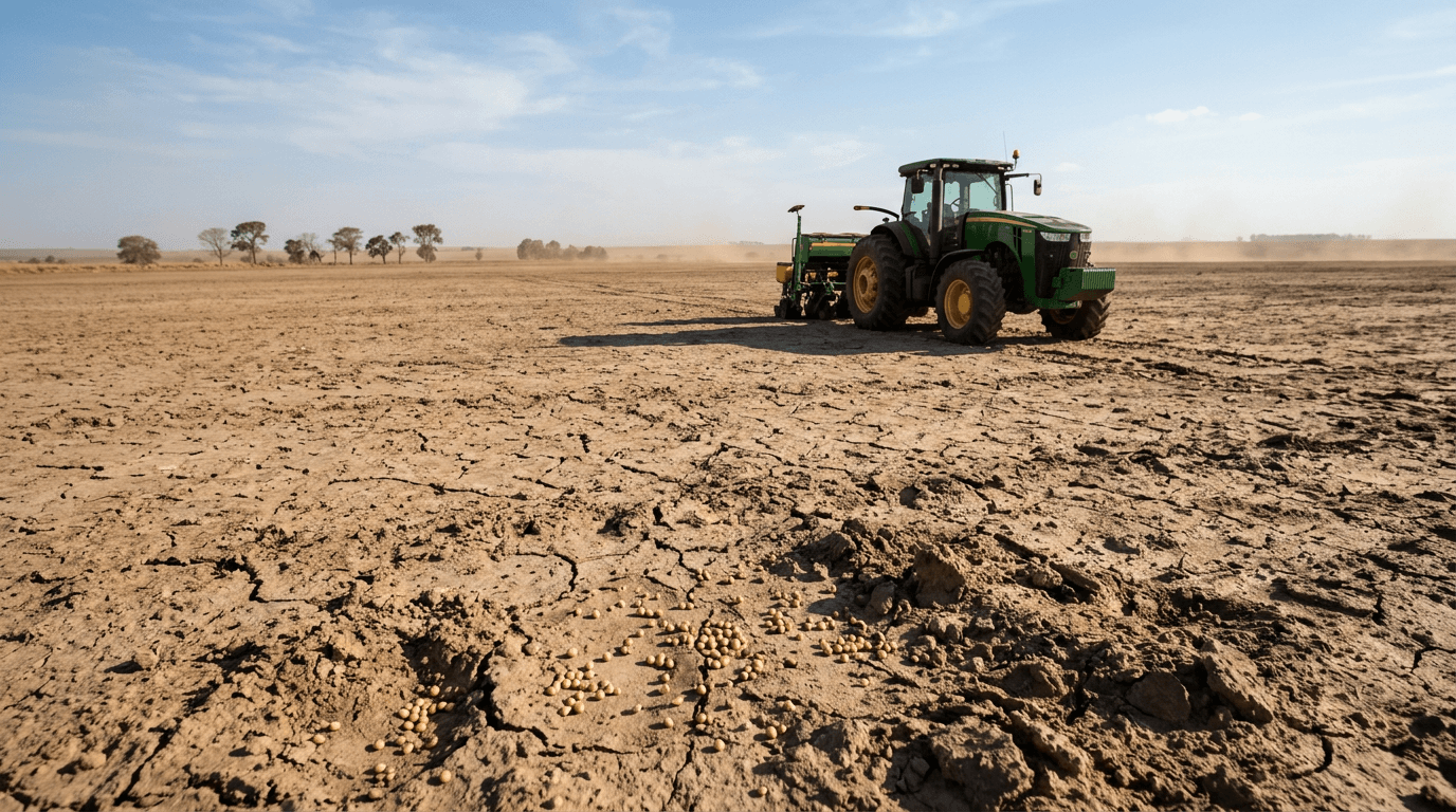 Global Soybean Supply at Risk as Dry Spell Hits Key Brazilian Hubs