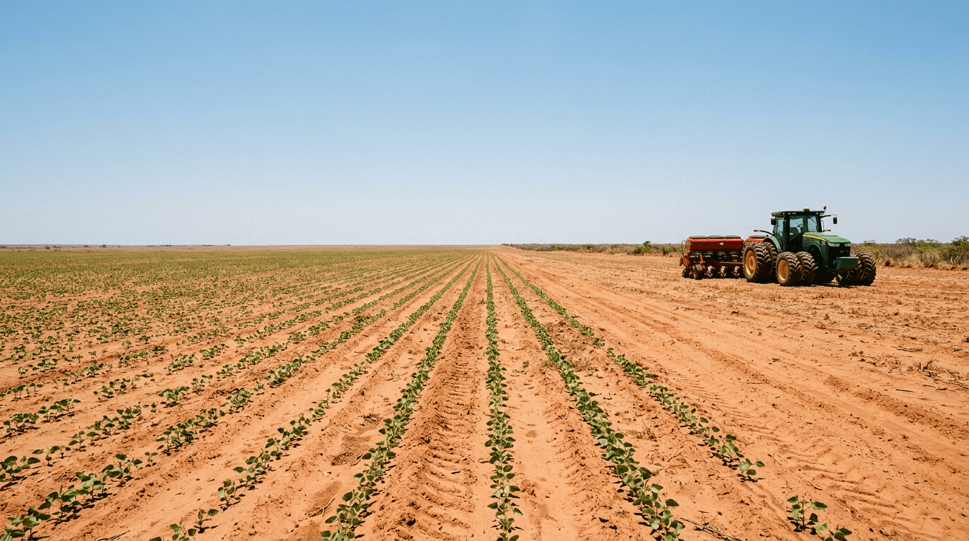 Key Brazil Soybean Region Hits Six Dry Days, Raising Early Crop Stress Alert