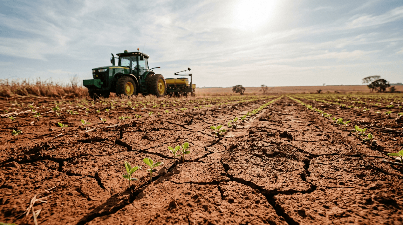 Key Soybean Regions in Brazil Under Water Stress as Planting Rains Fail to Arrive