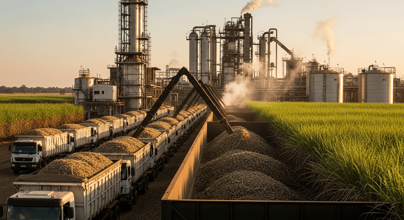 Record Sugarcane Grinding Pace in São Paulo Sustains High Ethanol Volume