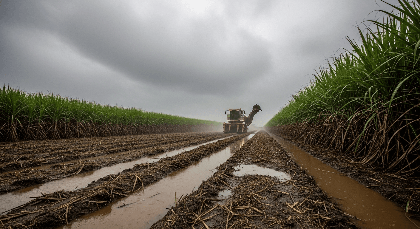 Unseasonal Rains Halt Safrinha Corn Harvest, Disrupt Sugar Crushing in Brazil South