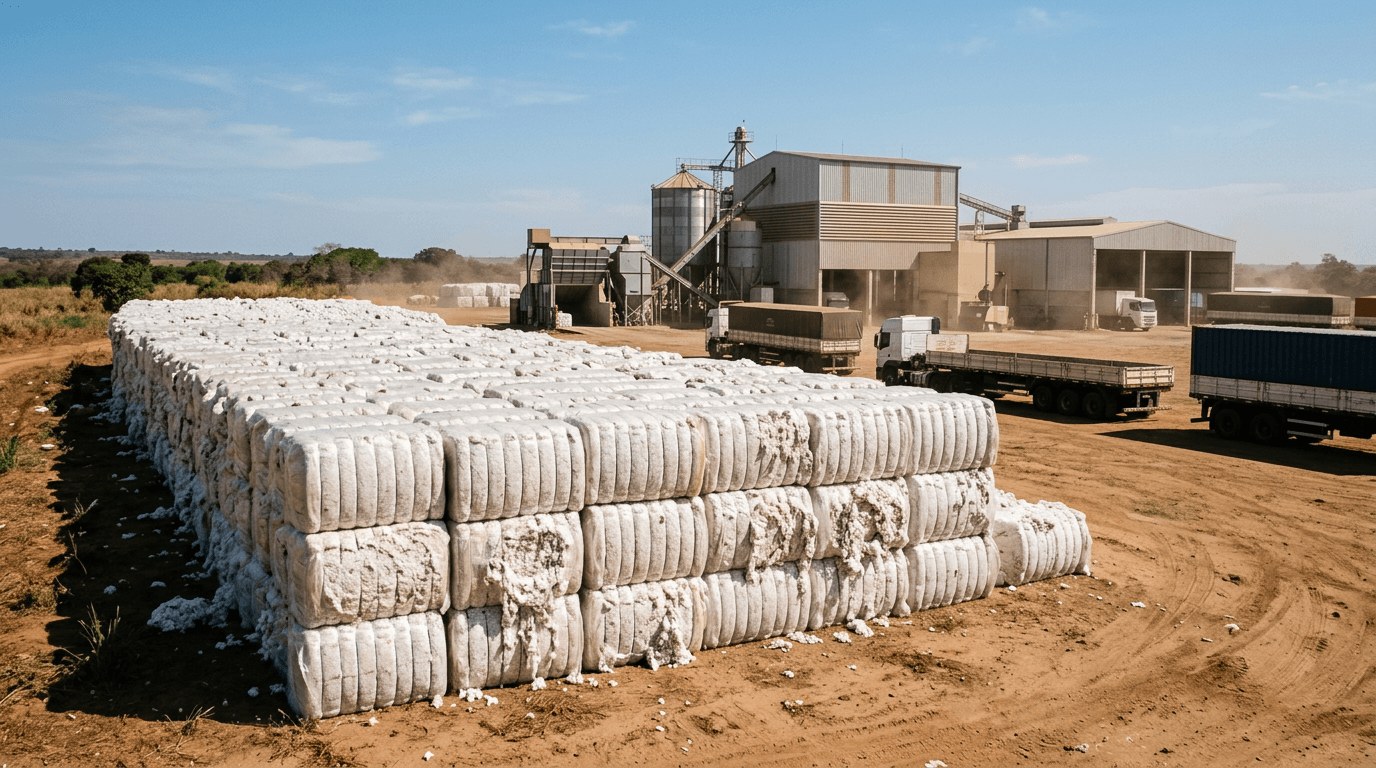 US Cotton Farmers Get Reprieve as Brazil's Record Crop Hits Bottleneck