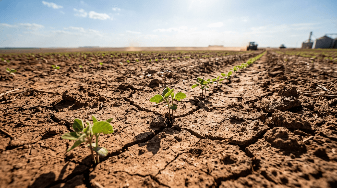 US Soybean Futures Face Supply Risk as Dry Spell Hits Brazil Belt