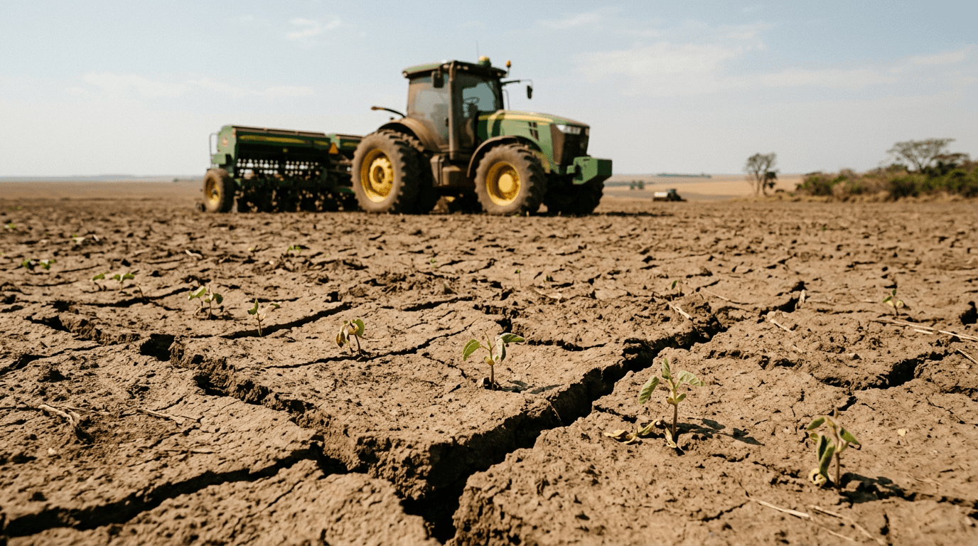 Why dry soil in Brazil's soybean belt is a warning for US food funds