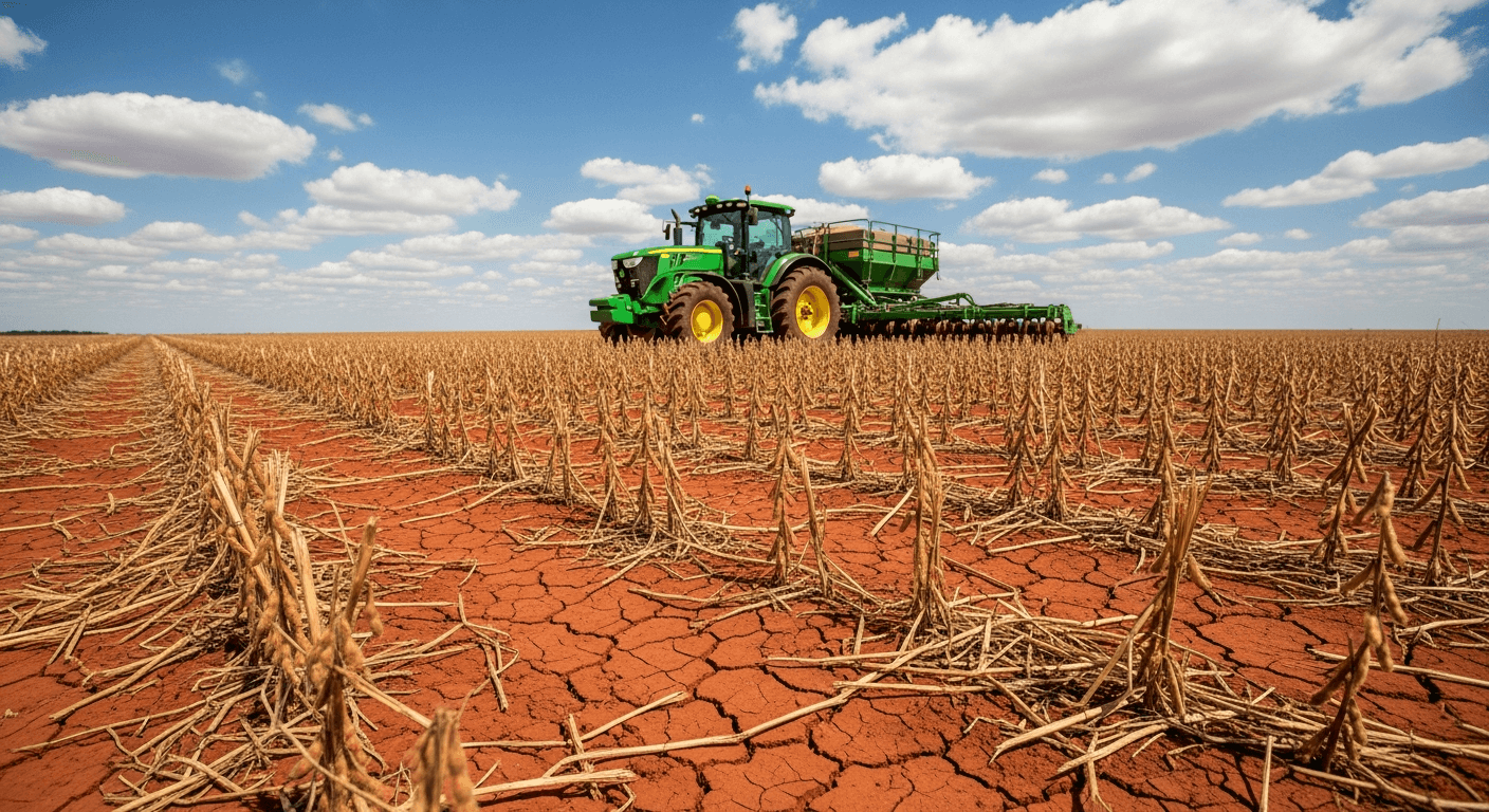 Zero Rainfall in Brazil's Key Soybean Belt Threatens Delay to 2025/26 Planting Season