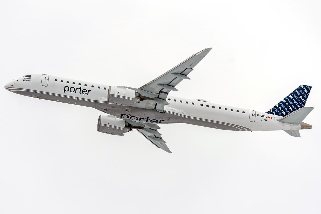 BNDES Approves Up to R$3.7 Billion Export Financing for Embraer E195-E2 Jets to North America's Porter Airlines