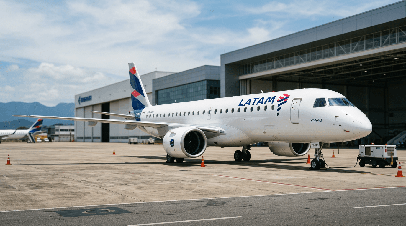 Brazil Embraer Aircraft Delivered to LATAM in Major Regional Push