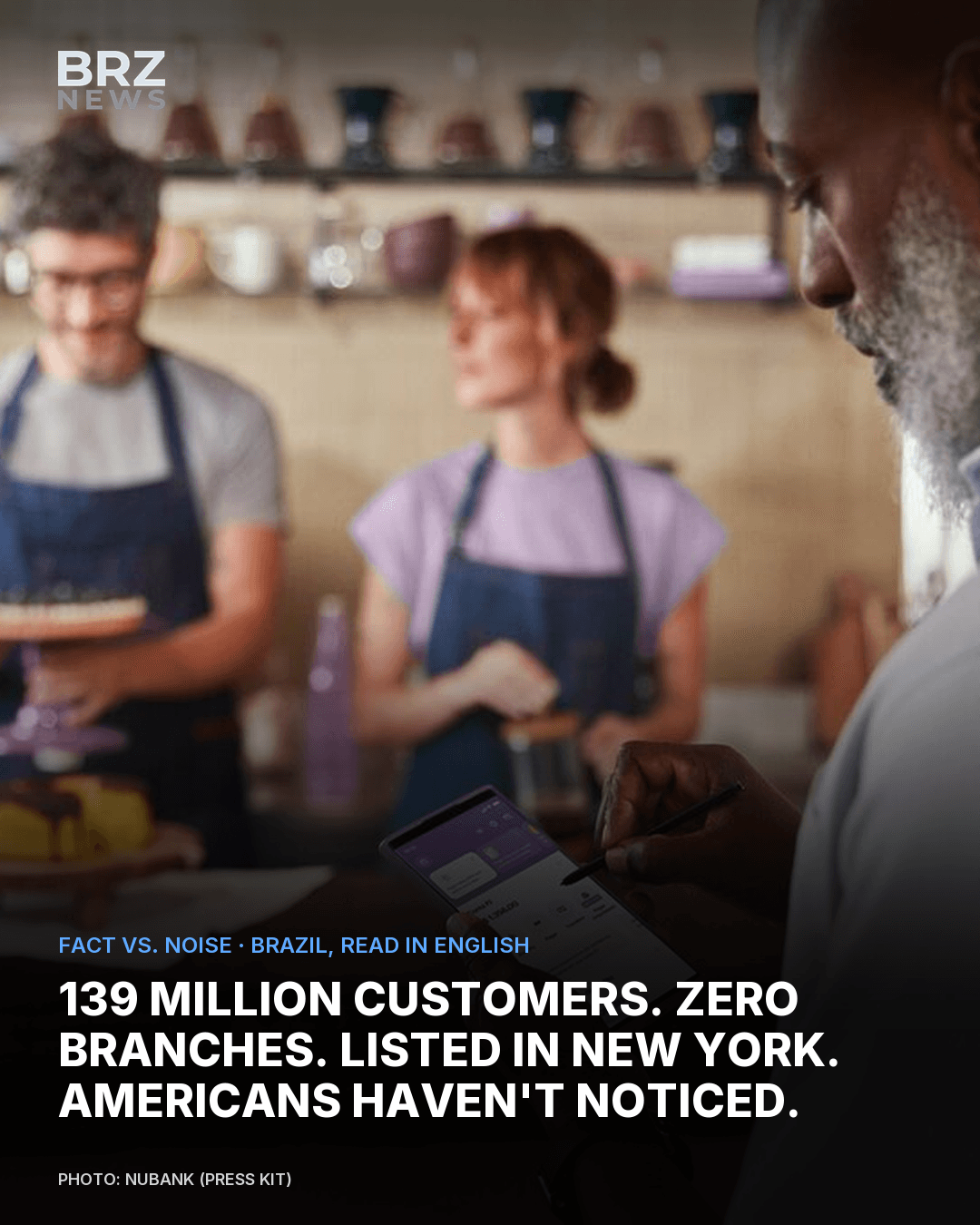 139 million customers. Zero branches. Listed in New York. Americans haven't noticed