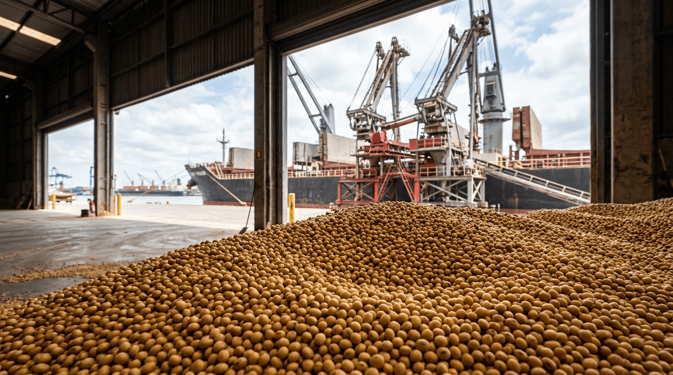 Agricultural funds trim soybean bets as harvest delays persist