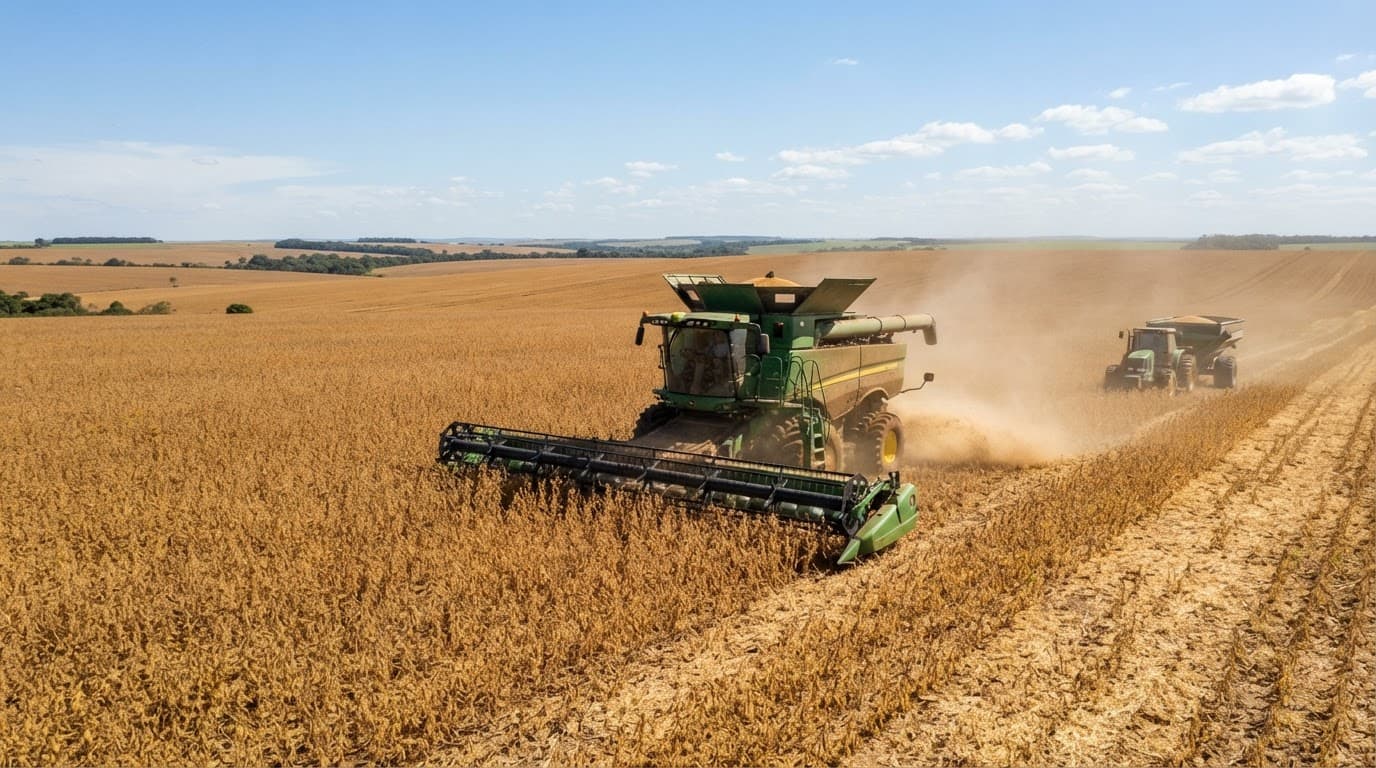 Large Speculators Hold Firmly Net-Long Soybeans, Signaling Price Tension for Brazilian Farmers