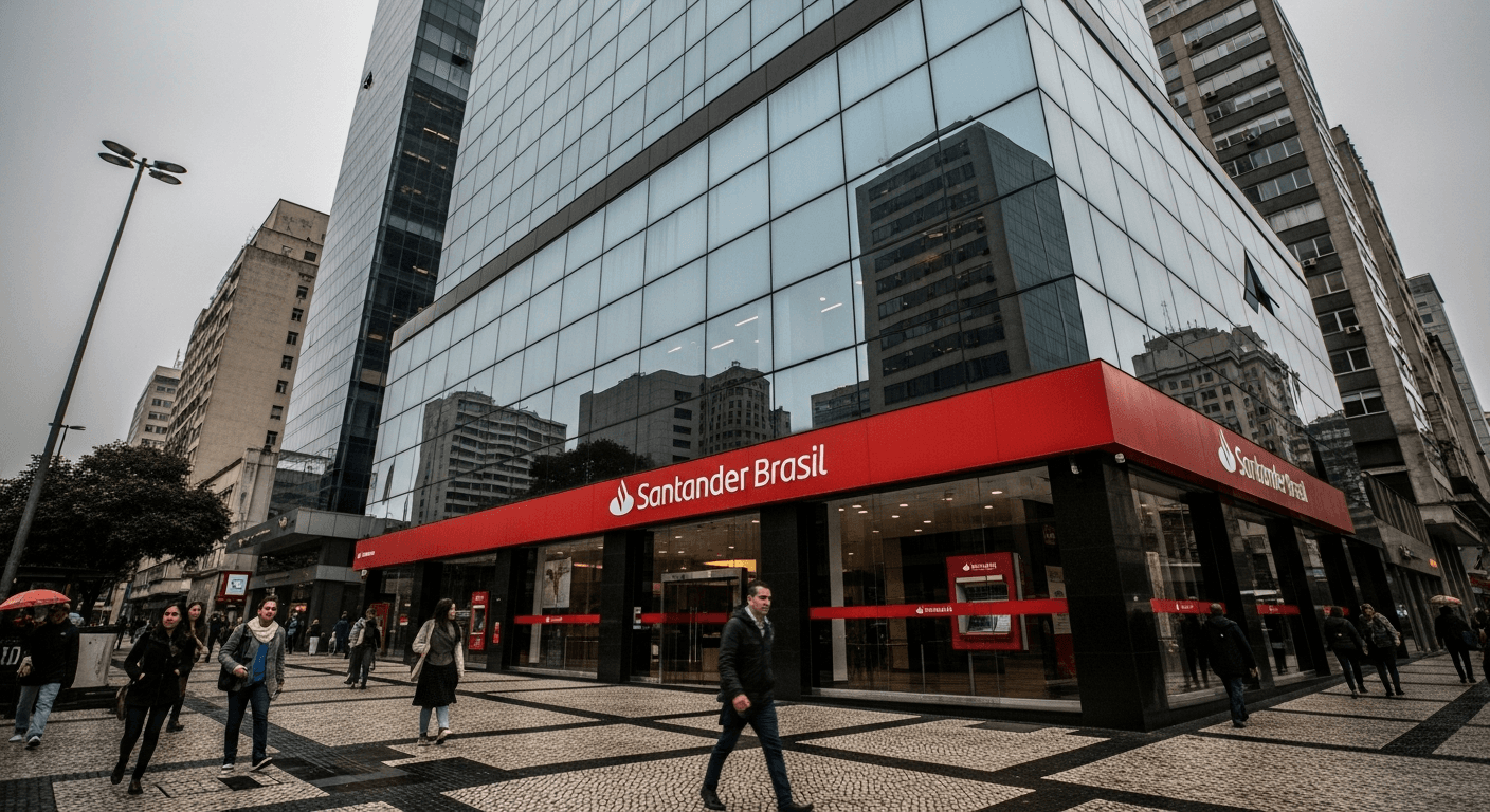 Santander Brasil Q2 Profit Drops 17.6% on Provision Surge, Pulling Down Brazil Bank Stocks