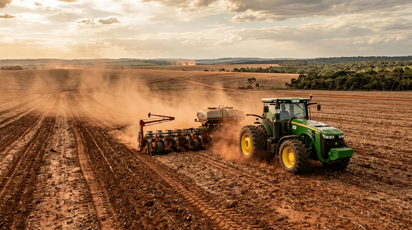 Brazil soybean planting lags as farmers face uneven weather start