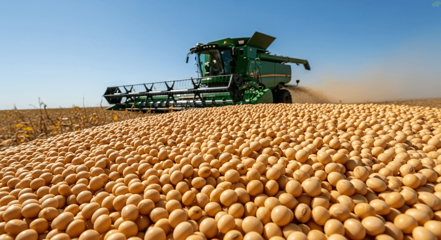 Soybean Futures Surge Ties U.S. Crop Risks to Brazilian Markets