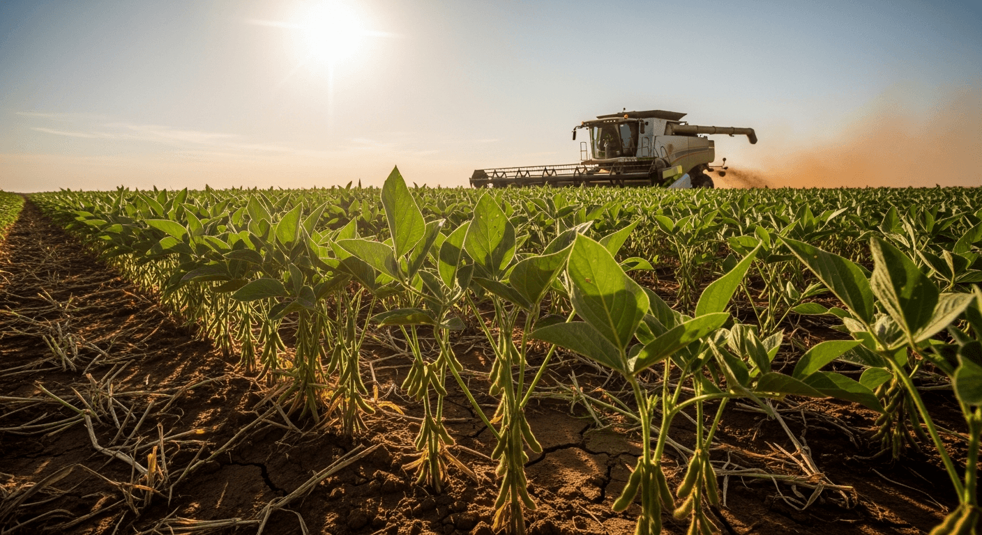Soybean Futures Rise as Weather Risks Drive Agribusiness