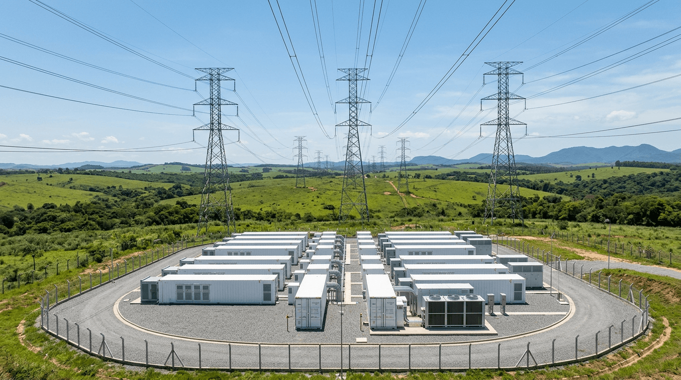 Brazil’s ANEEL Launches R$12.9 Billion Transmission Auction, Introducing Grid-Scale Battery Storage