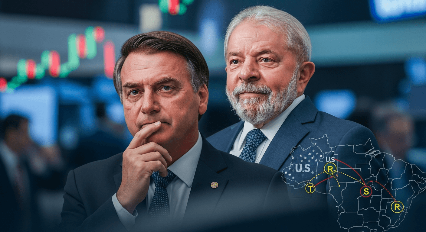 Lula Widens Lead Over Flavio Bolsonaro Amid US Trade Dispute