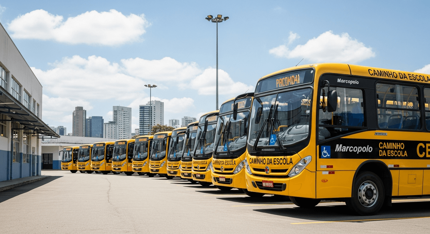 Marcopolo (POMO4) Secures R$2.1 Billion 'School Path' Contracts, Boosting Revenue Visibility Through 2027