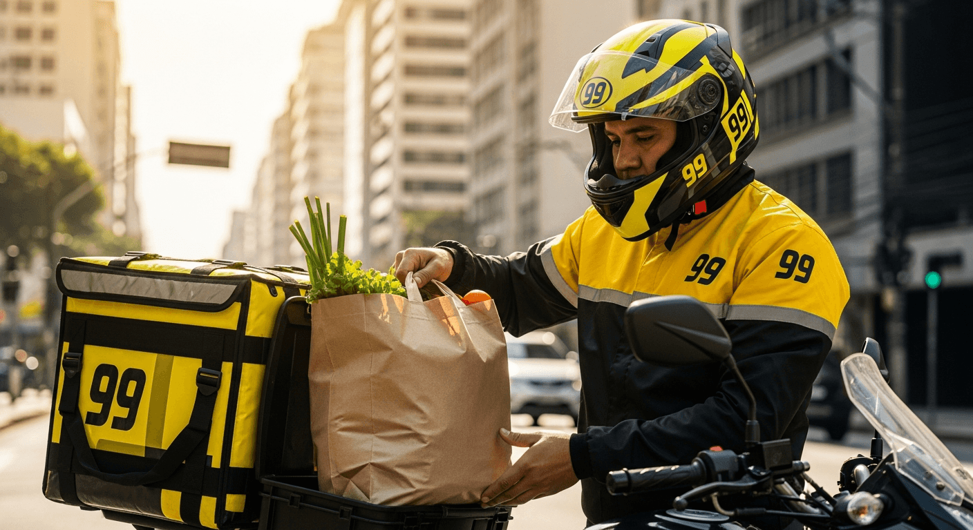 DiDi's 99 Commits R$100 Million to Launch '99Compras' in São Paulo, Intensifying Last-Mile Delivery Battle